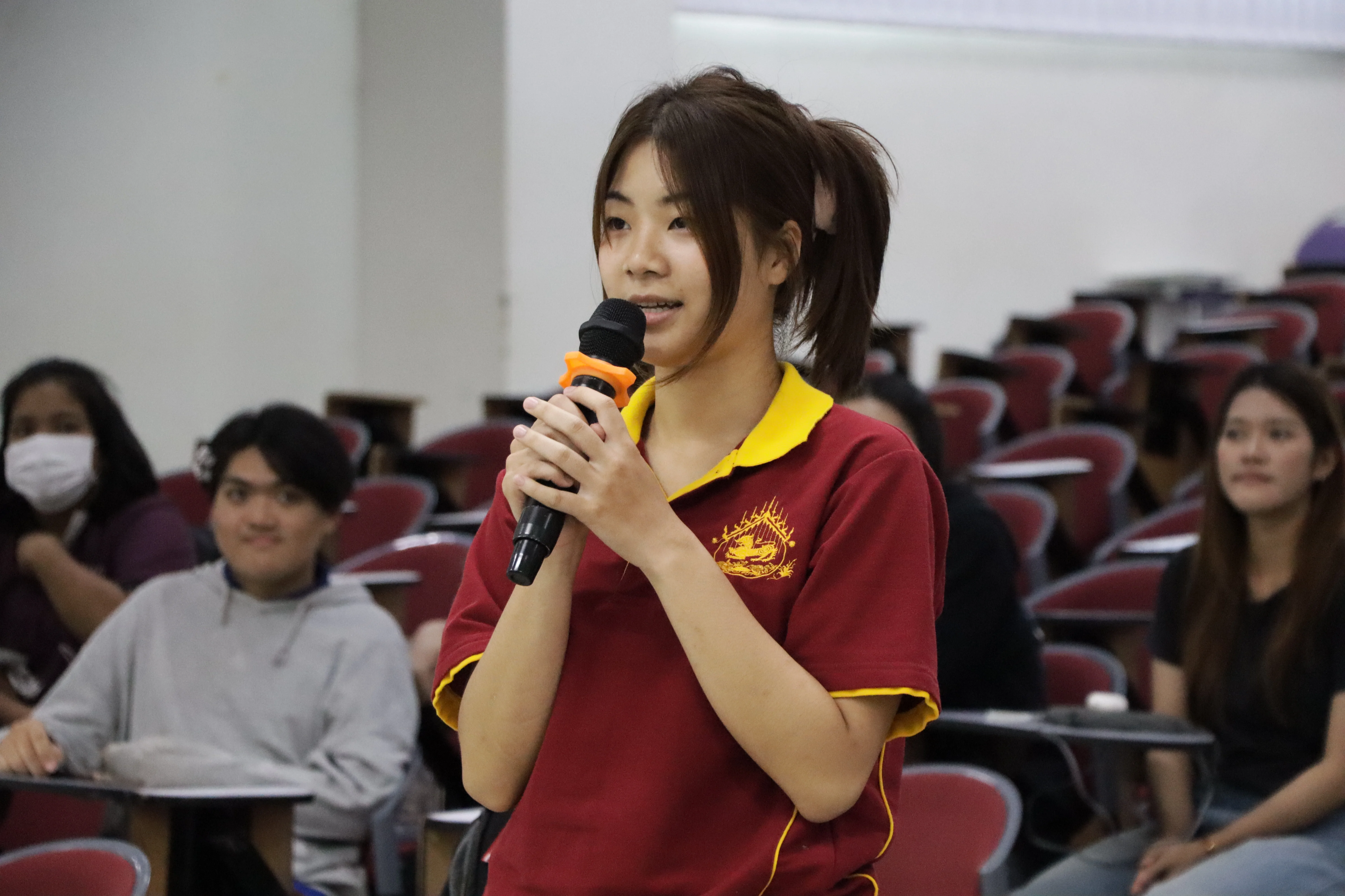คณะรัฐศาสตร์และสังคมศาสตร์ จัดอบรมเชิงปฏิบัติการ “ทักษะการพูดในที่สาธารณะ และการสื่อสารของผู้นำนิสิต” พัฒนาศักยภาพผู้นำนิสิต