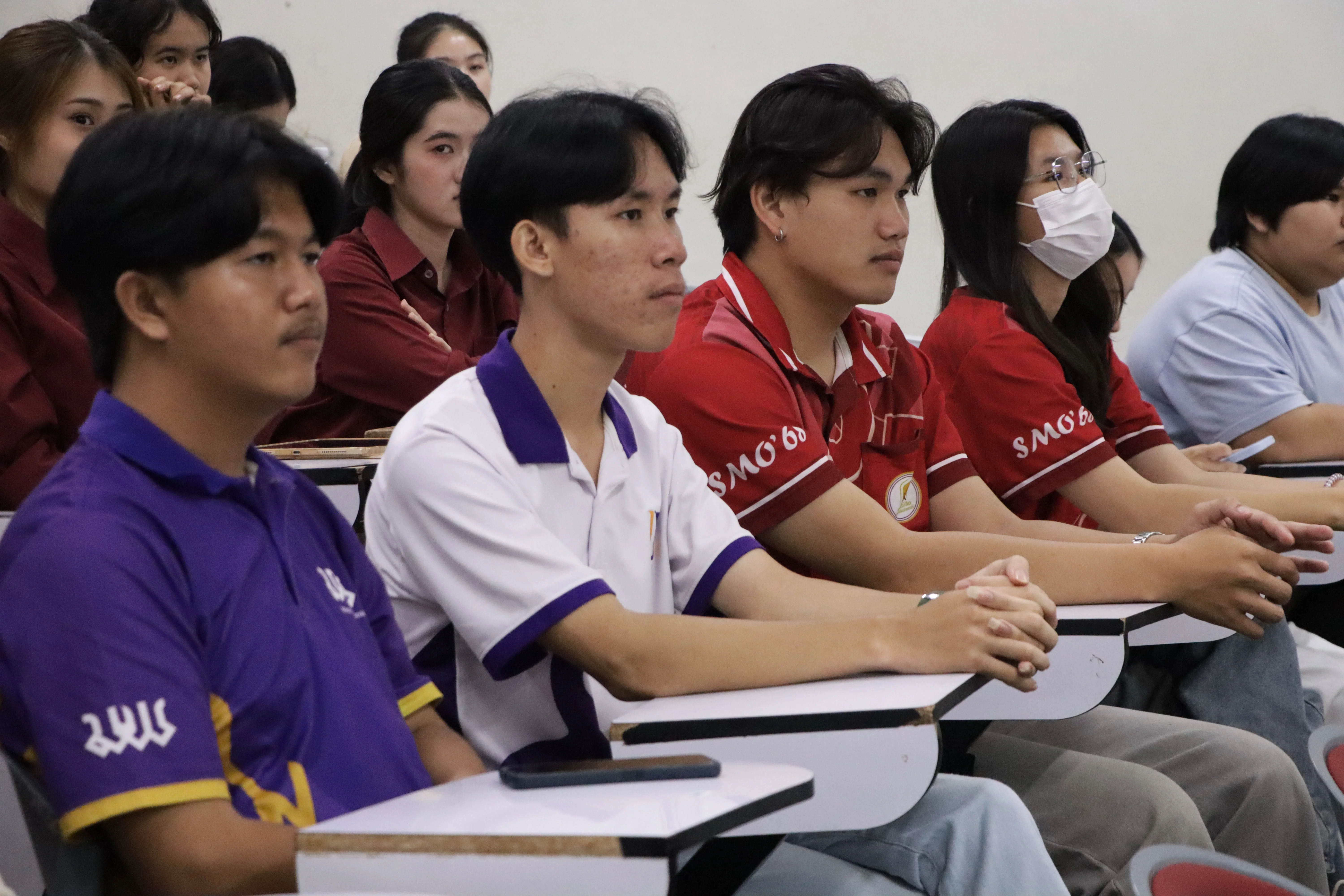 คณะรัฐศาสตร์และสังคมศาสตร์ จัดอบรมเชิงปฏิบัติการ “ทักษะการพูดในที่สาธารณะ และการสื่อสารของผู้นำนิสิต” พัฒนาศักยภาพผู้นำนิสิต