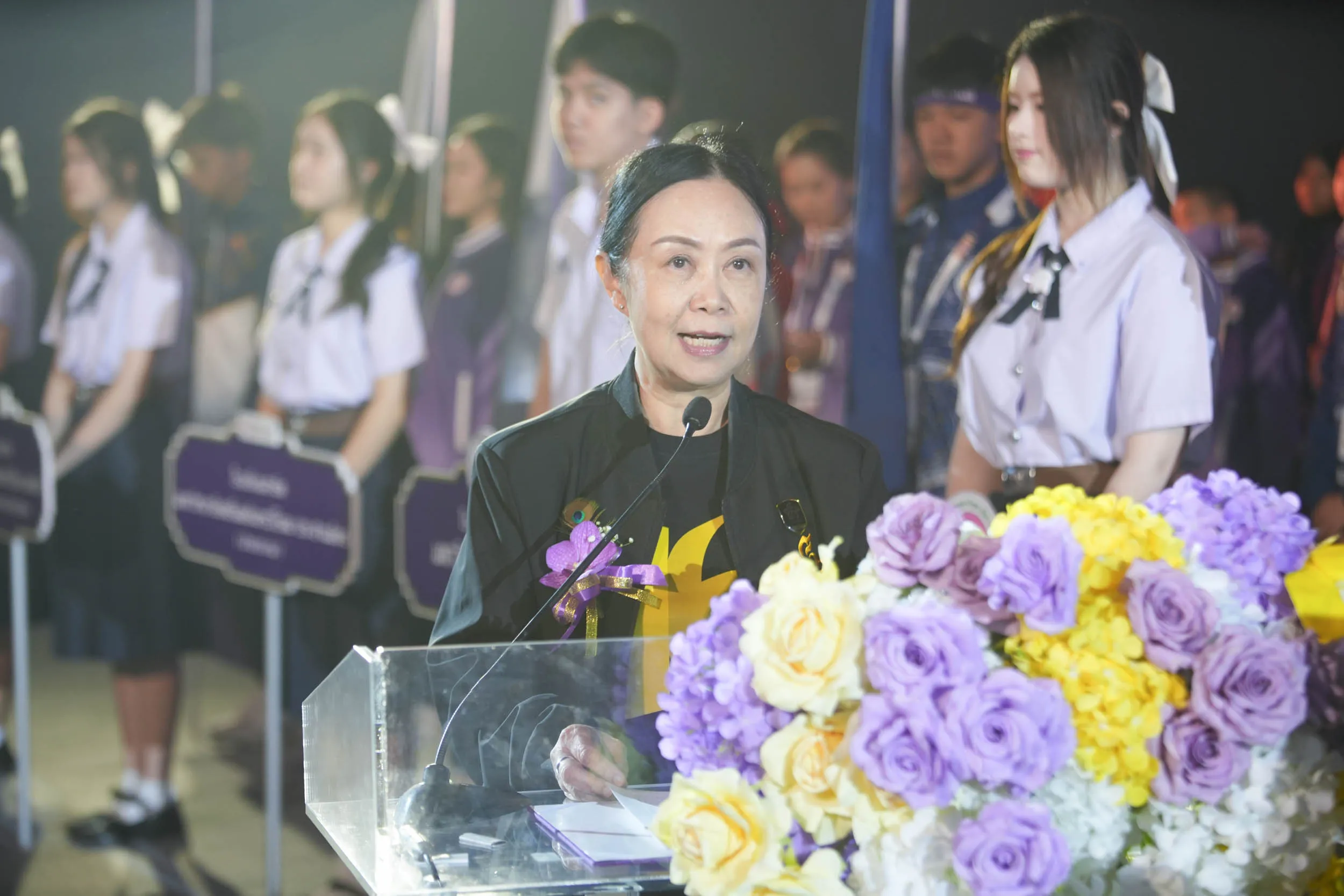 คณะรัฐศาสตร์และสังคมศาสตร์ ร่วมต้อนรับกองทัพนักกีฬา 25 สถาบัน ในการแข่งขันกีฬาสาธิตสามัคคี ครั้งที่ 49 “คำมอกหลวงเกมส์”