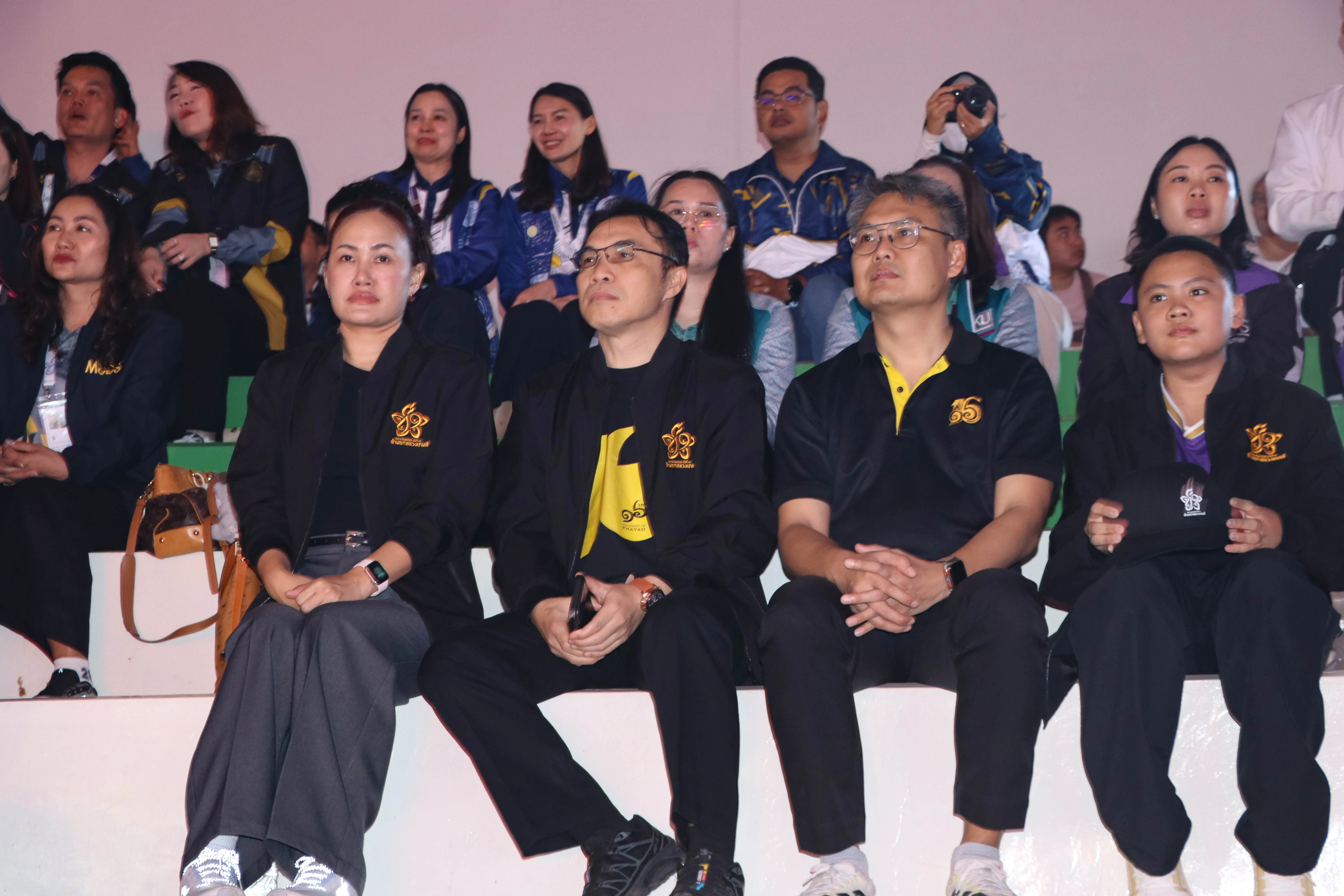 คณะรัฐศาสตร์และสังคมศาสตร์ ร่วมต้อนรับกองทัพนักกีฬา 25 สถาบัน ในการแข่งขันกีฬาสาธิตสามัคคี ครั้งที่ 49 “คำมอกหลวงเกมส์”