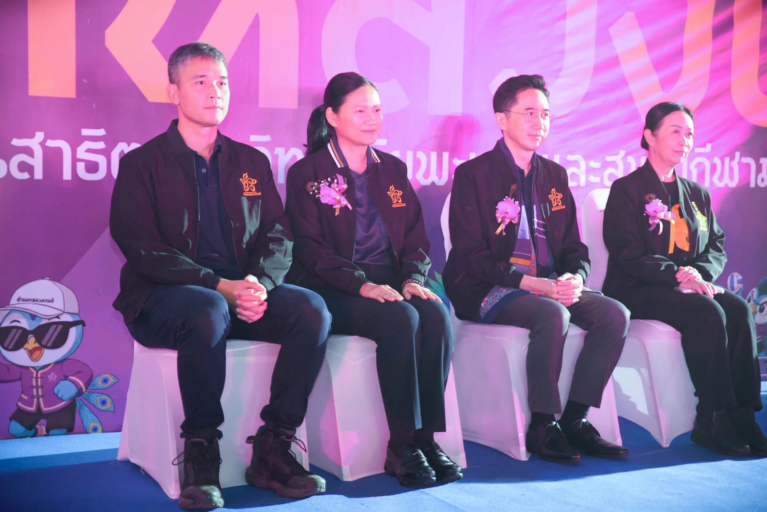 คณะรัฐศาสตร์และสังคมศาสตร์ ร่วมต้อนรับกองทัพนักกีฬา 25 สถาบัน ในการแข่งขันกีฬาสาธิตสามัคคี ครั้งที่ 49 “คำมอกหลวงเกมส์”