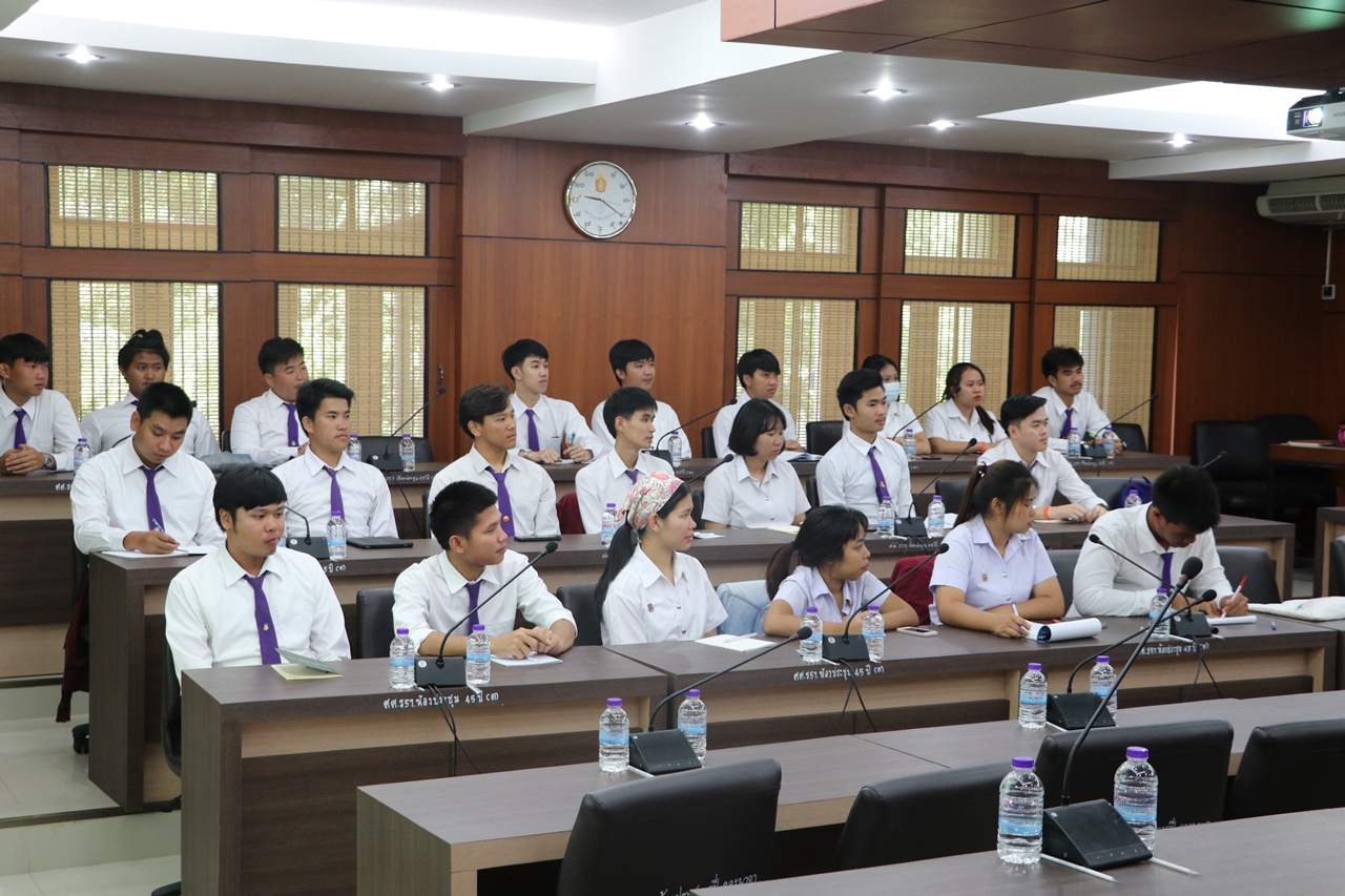 คณะรัฐศาสตร์และสังคมศาสตร์ มหาวิทยาลัยพะเยา ดำเนินโครงการส่งเสริมและพัฒนากิจการนิสิต กิจกรรมที่ 4 “พัฒนาศักยภาพผู้นำกิจกรรมนิสิต”