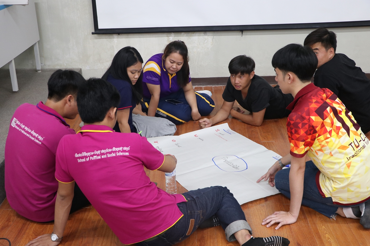 คณะรัฐศาสตร์และสังคมศาสตร์ มหาวิทยาลัยพะเยา ดำเนินโครงการส่งเสริมและพัฒนากิจการนิสิต กิจกรรมที่ 4 “พัฒนาศักยภาพผู้นำกิจกรรมนิสิต”