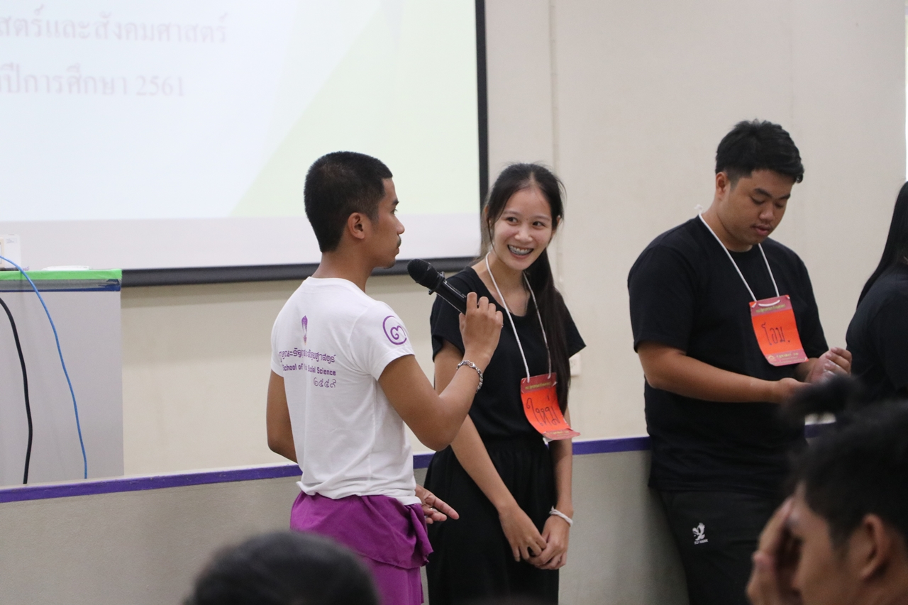 สโมสรนิสิตคณะรัฐศาสตร์และสังคมศาสตร์ มหาวิทยาลัยพะเยา เปิดกิจกรรม “สานสัมพันธ์สิงห์กว๊าน-พิราบขาว” (กิจกรรมรับนิสิตใหม่) ประจำปีการศึกษา 2561