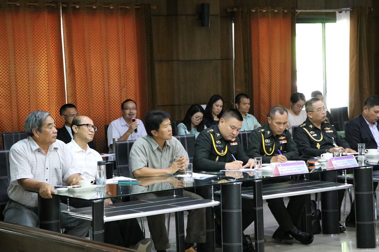 คณะรัฐศาสตร์และสังคมศาสตร์ มหาวิทยาลัยพะเยา ร่วมงานเสวนาระดมความคิดเห็นเพื่อการพัฒนา โดยความร่วมมือจาก กอ.รมน.ภาค 3 