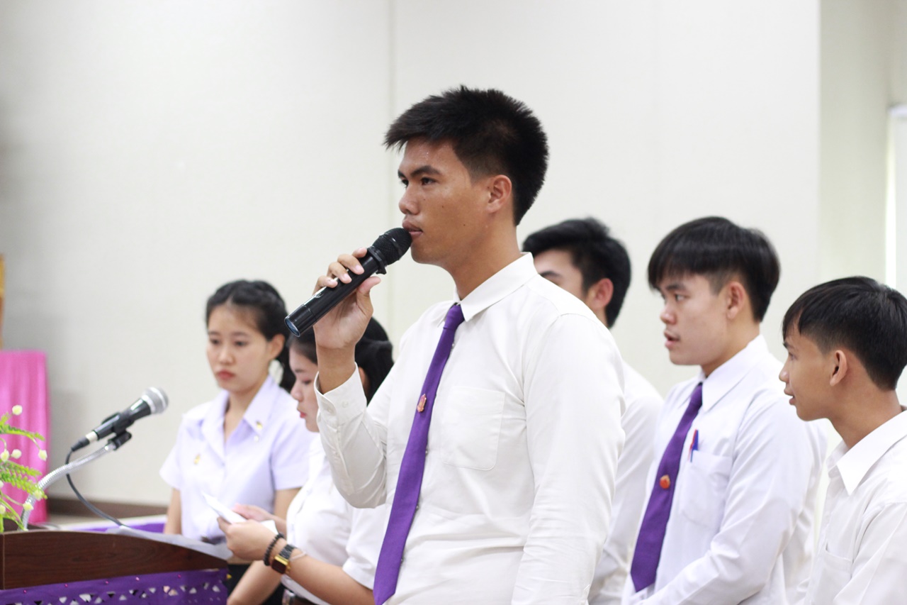 หน่วยกิจการนิสิตและทำนุบำรุงศิลปวัฒนธรรม พร้อมด้วยสโมสรนิสิต คณะรัฐศาสตร์และสังคมศาสตร์ มหาวิทยาลัยพะเยา ดำเนินโครงการคุรุปูจา ไหว้สา ปารมี(ไหว้ครูคณะรัฐศาสตร์และสังคมศาสตร์) ประจำปีการศึกษา 2561