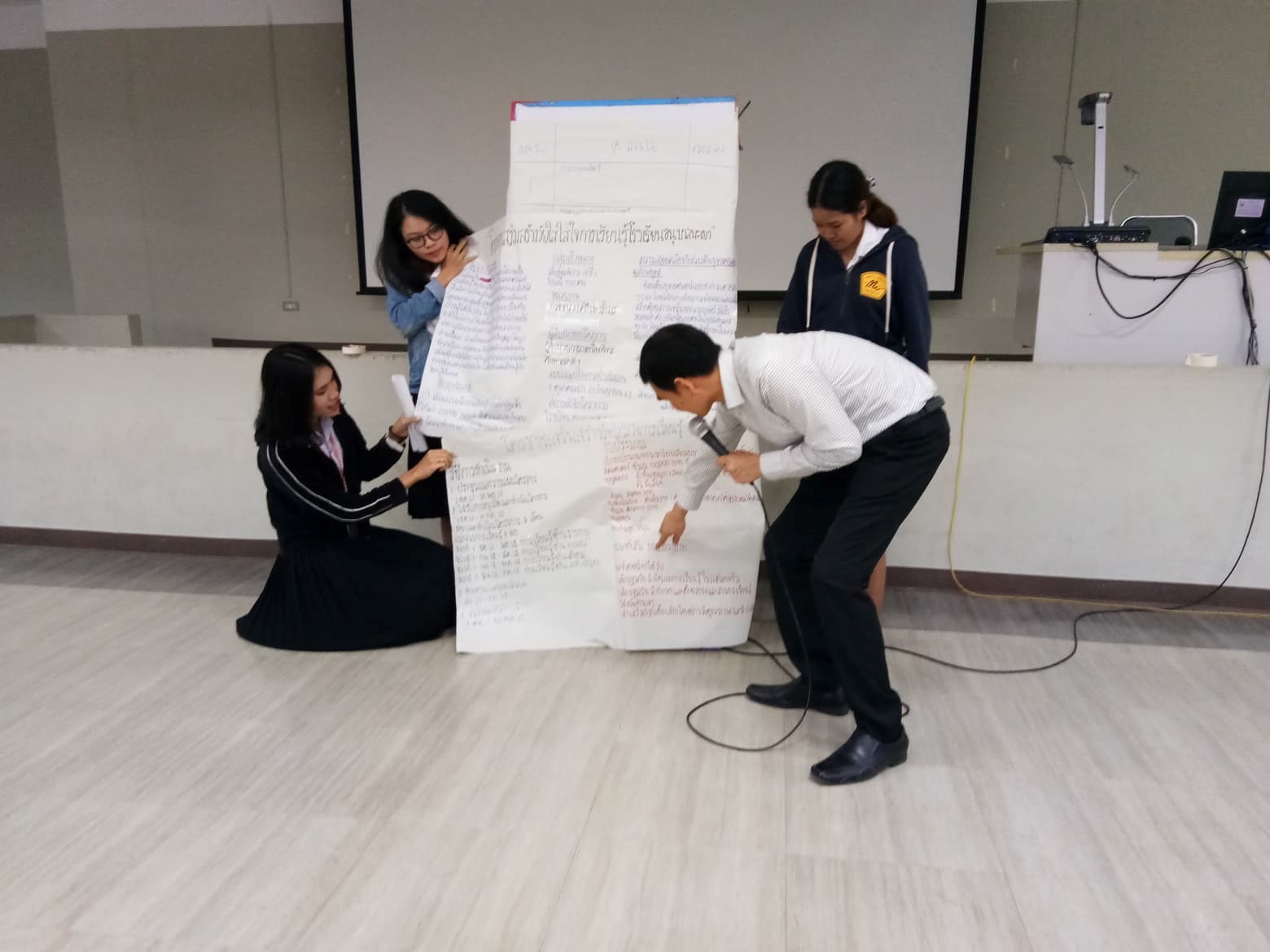 คณะรัฐศาสตร์และสังคมศาสตร์ มหาวิทยาลัยพะเยา ดำเนินโครงการฝึกประสบการณ์วิชาชีพสำหรับนักพัฒนา-นักปกครอง (กิจกรรมที่ 3 การอบรมเชิงปฏิบัติการด้านการเขียนและการนำเสนอโครงการ)