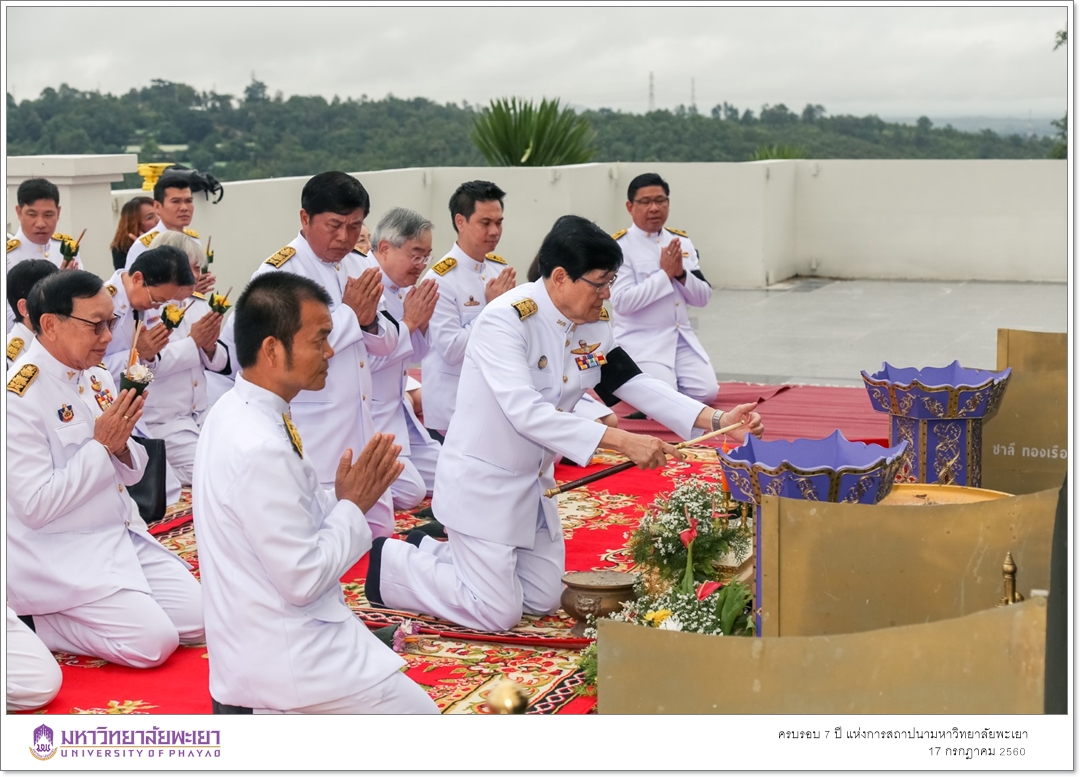 คณะรัฐศาสตร์และสังคมศาสตร์ มหาวิทยาลัยพะเยา ร่วมงานสถาปนามหาวิทยาลัย เนื่องในวาระครบรอบ 7 ปี แห่งการสถาปนามหาวิทยาลัยพะเยา