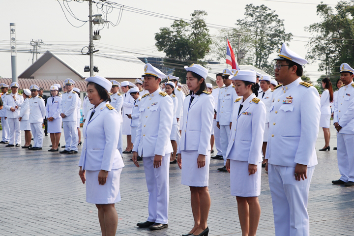  คณะรัฐศาสตร์และสังคมศาสตร์ มหาวิทยาลัยพะเยา ร่วมพิธีวางพวงมาลาถวายราชสักการะพระบรมราชานุสาวรีย์สมเด็จพระนเรศวรมหาราช เนื่องในวันคล้ายวันสวรรคตสมเด็จพระนเรศวรมหาราช ประจำปีพุทธศักราช 2561