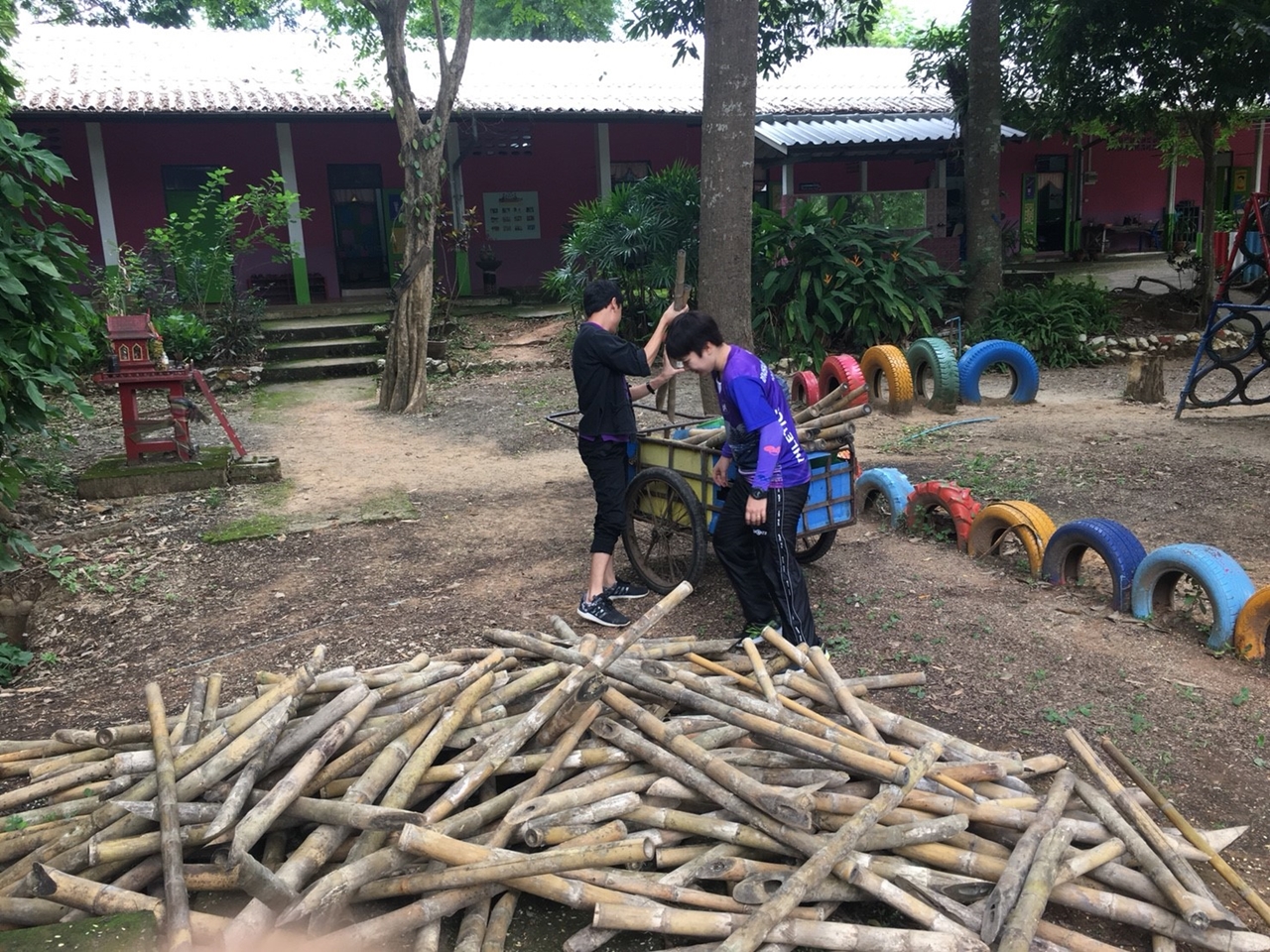 คณะรัฐศาสตร์และสังคมศาสตร์ มหาวิทยาลัยพะเยา ร่วมดำเนินกิจกรรม 1 คณะ 1 ฝายชะลอน้ำ ตามรอยพ่อสืบสานพระราชปณิธานในหลวงรัชกาลที่ 9 ณ ห้วยเคียน โรงเรียนบ้านห้วยเคียน ต.แม่กา อ.เมืองพะเยา จ.พะเยา 