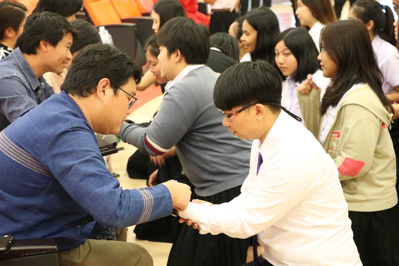 คณะรัฐศาสตร์และสังคมศาสตร์ มหาวิทยาลัยพะเยา ดำเนินโครงการปัจฉิมนิเทศนิสิตระดับปริญญาตรี (ภาคปกติ)