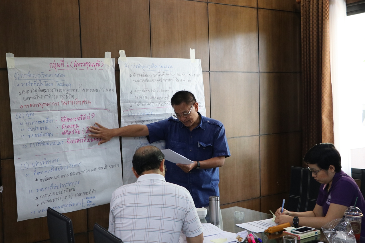 คณะรัฐศาสตร์และสังคมศาสตร์ มหาวิทยาลัยพะเยา ดำเนินโครงการวิเคราะห์และจัดทำแผนปฏิบัติการประจำปีงบประมาณ พ.ศ. 2561  