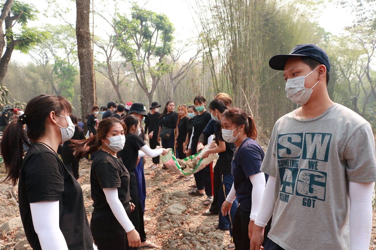หน่วยกิจการนิสิต คณะรัฐศาสตร์และสังคมศาสตร์ มหาวิทยาลัยพะเยา   ดำเนินโครงการส่งเสริมกิจกรรมสโมสรนิสิต กิจกรรมที่ 1 “ค่ายรัฐ – พัฒ อาสา”