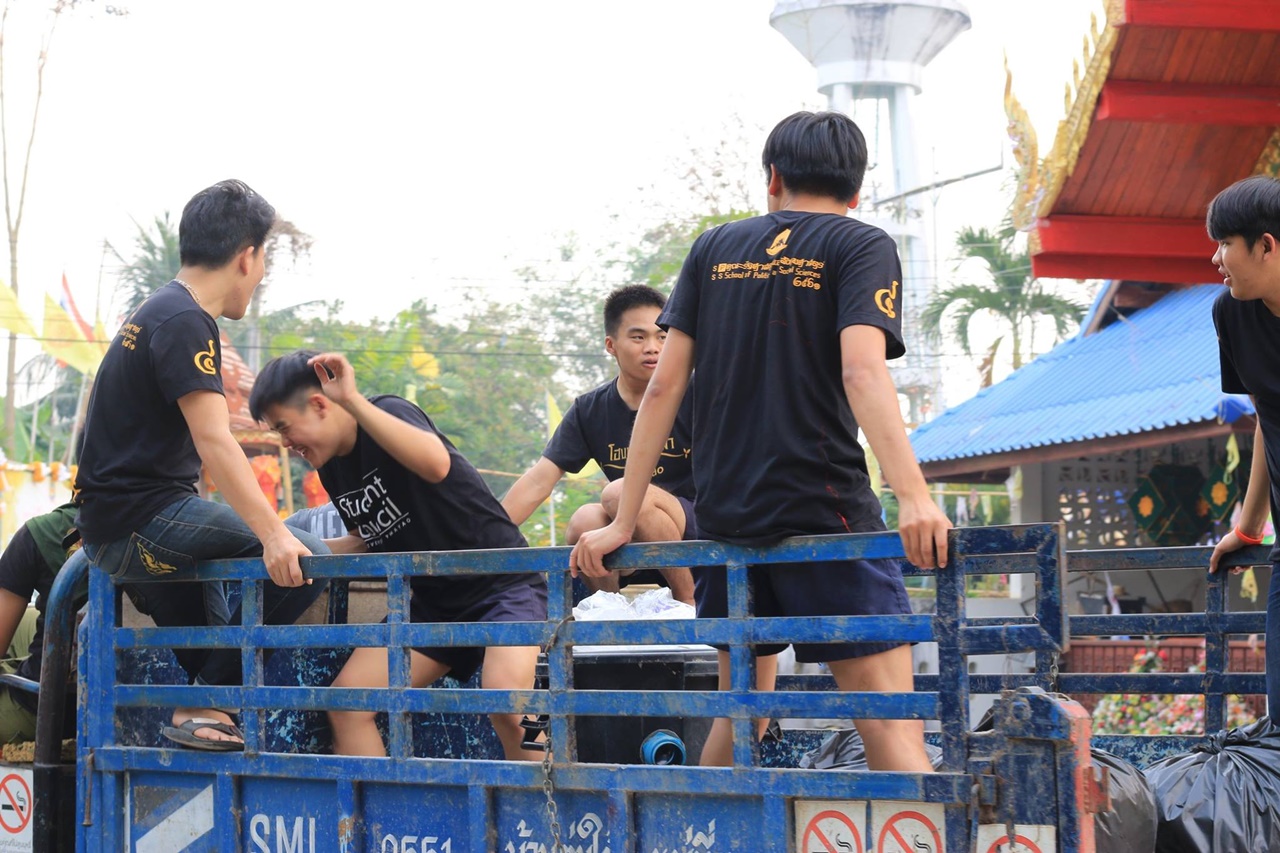 หน่วยกิจการนิสิต คณะรัฐศาสตร์และสังคมศาสตร์ มหาวิทยาลัยพะเยา   ดำเนินโครงการส่งเสริมกิจกรรมสโมสรนิสิต กิจกรรมที่ 1 “ค่ายรัฐ – พัฒ อาสา”