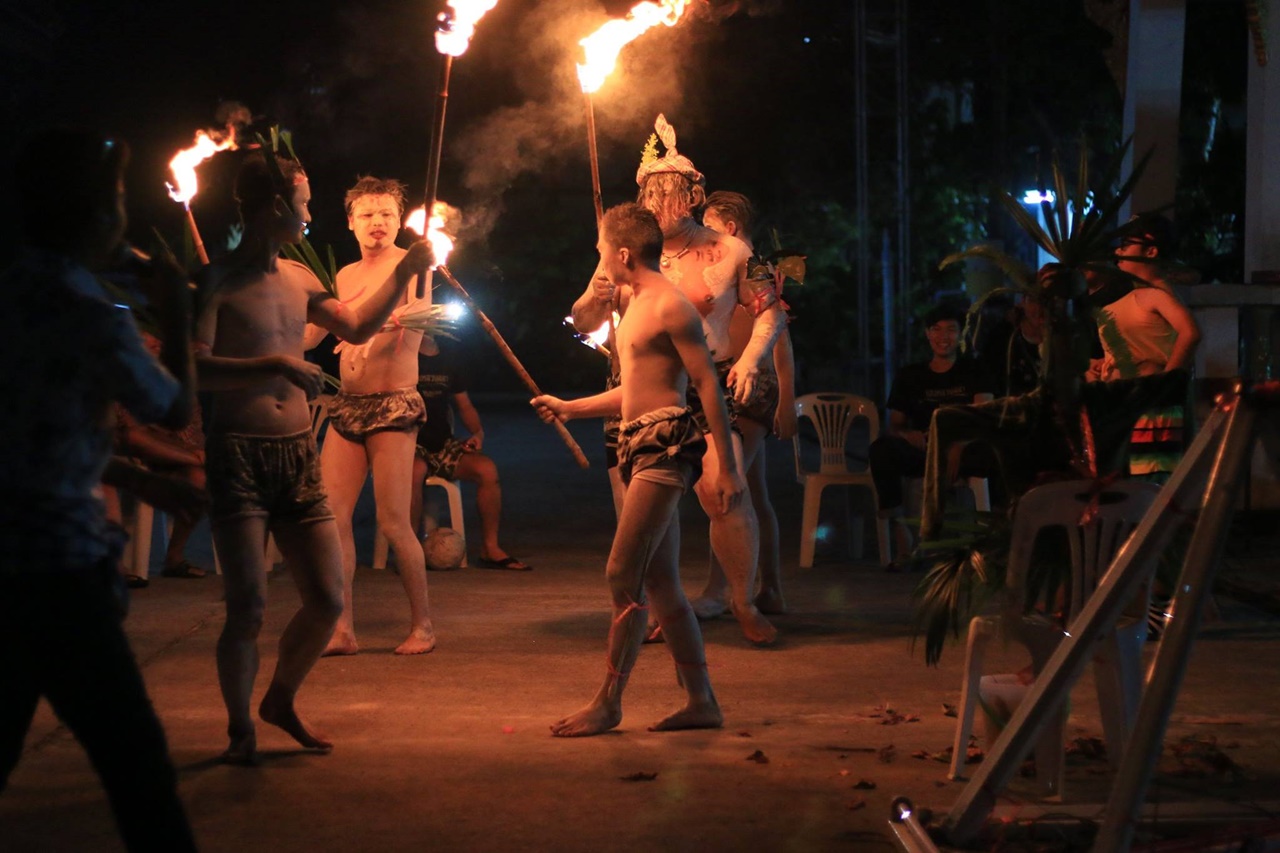 หน่วยกิจการนิสิต คณะรัฐศาสตร์และสังคมศาสตร์ มหาวิทยาลัยพะเยา   ดำเนินโครงการส่งเสริมกิจกรรมสโมสรนิสิต กิจกรรมที่ 1 “ค่ายรัฐ – พัฒ อาสา”