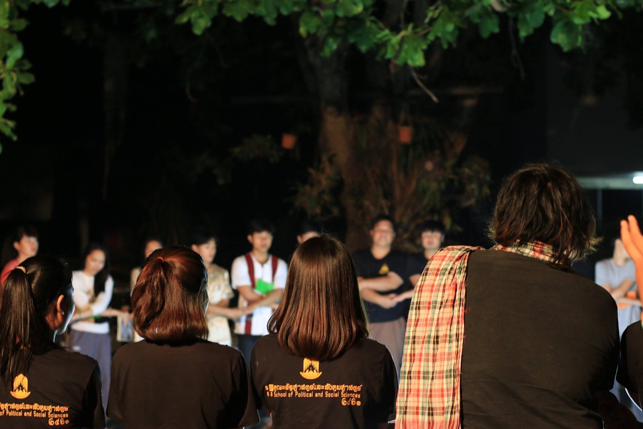 หน่วยกิจการนิสิต คณะรัฐศาสตร์และสังคมศาสตร์ มหาวิทยาลัยพะเยา   ดำเนินโครงการส่งเสริมกิจกรรมสโมสรนิสิต กิจกรรมที่ 1 “ค่ายรัฐ – พัฒ อาสา”