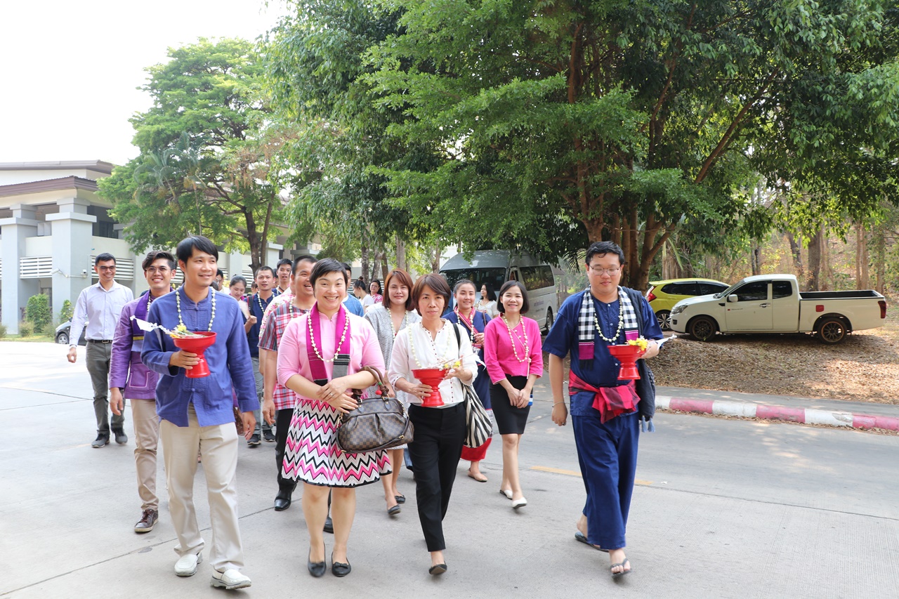 คณะรัฐศาสตร์และสังคมศาสตร์ มหาวิทยาลัยพะเยา  ร่วมงาน “สืบฮีต โตยฮอย ป๋าเวณี ปี๋ใหม่เมือง ม.พะเยา” ประจำปี 2562