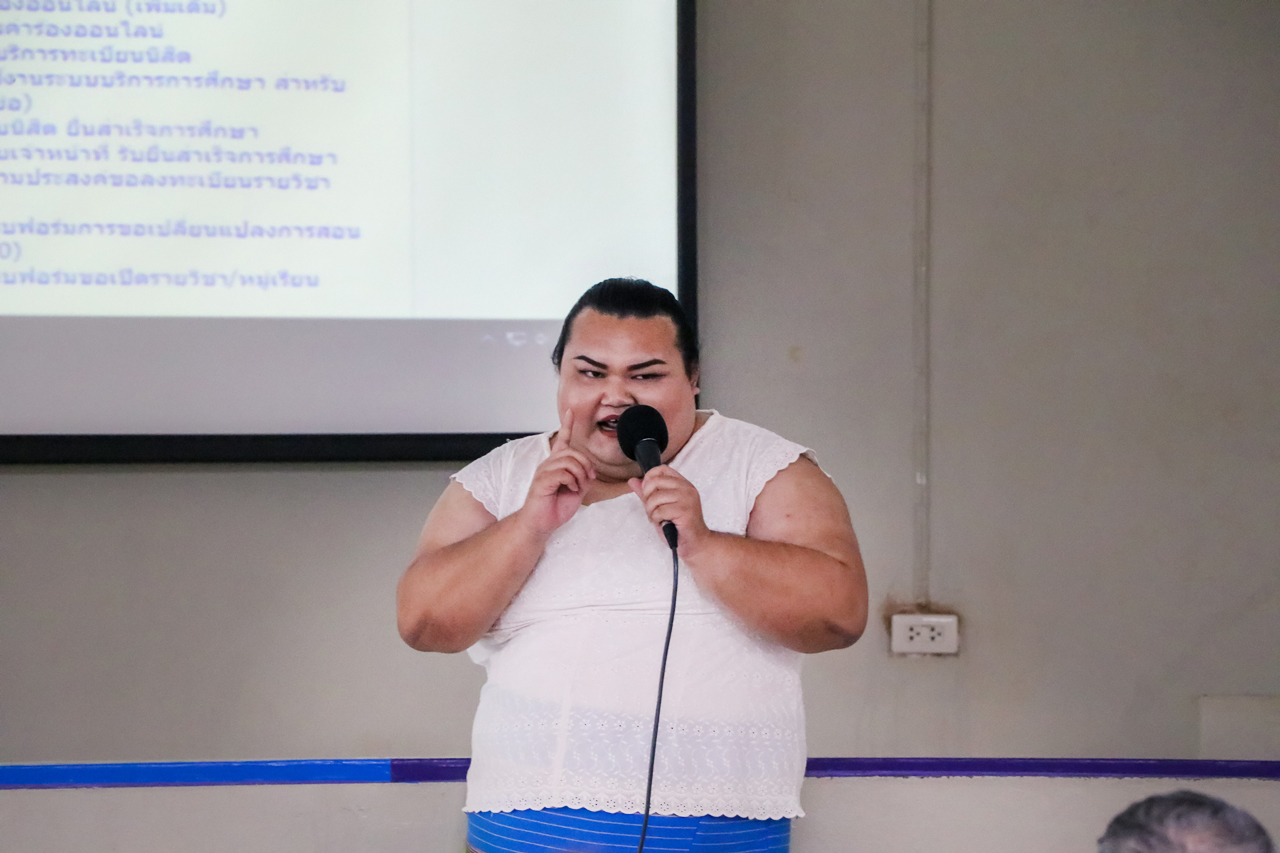 คณะรัฐศาสตร์และสังคมศาสตร์ ดำเนินกิจกรรมผู้บริหารพบผู้ปกครองนิสิตใหม่ ประจำปีการศึกษา 2562