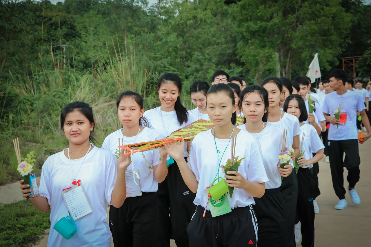 หน่วยกิจการนิสิตและทำนุบำรุงศิลปวัฒนธรรม พร้อมด้วยสโมสรนิสิต คณะรัฐศาสตร์และสังคมศาสตร์ มหาวิทยาลัยพะเยา ร่วมจัดกิจกรรม “ตานตุงหลวง บวงสรวงพระพุทธภุชคารักษ์”