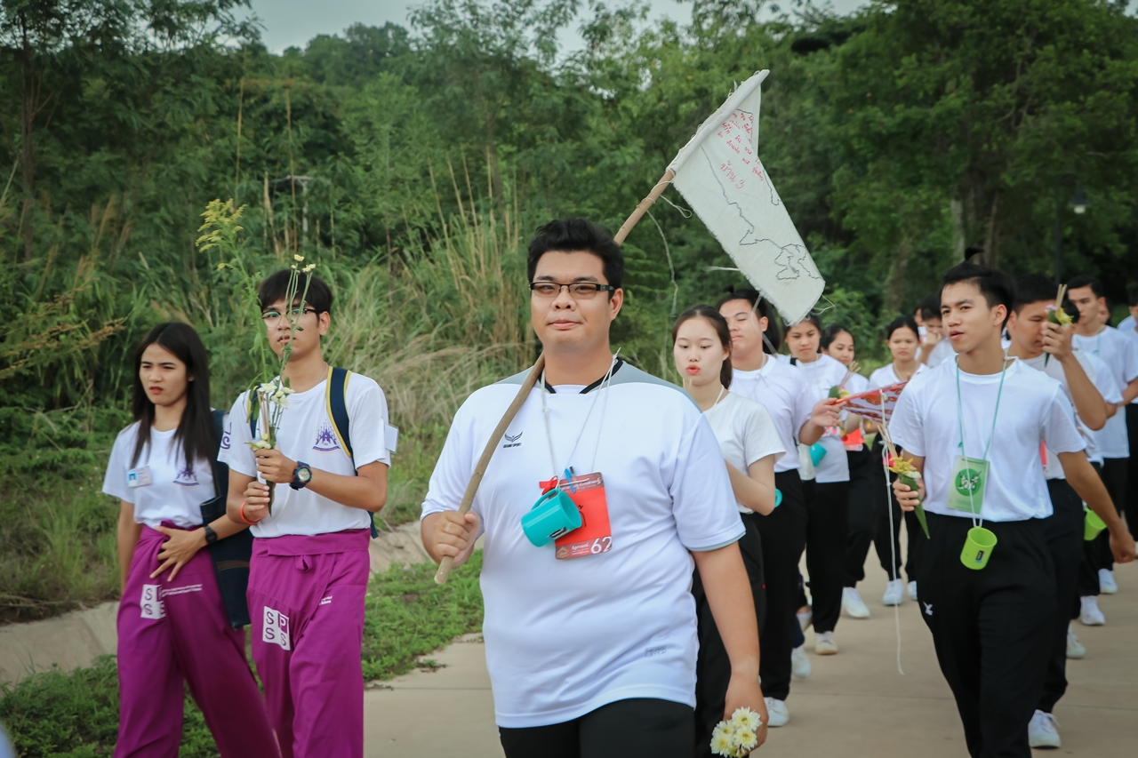 หน่วยกิจการนิสิตและทำนุบำรุงศิลปวัฒนธรรม พร้อมด้วยสโมสรนิสิต คณะรัฐศาสตร์และสังคมศาสตร์ มหาวิทยาลัยพะเยา ร่วมจัดกิจกรรม “ตานตุงหลวง บวงสรวงพระพุทธภุชคารักษ์”