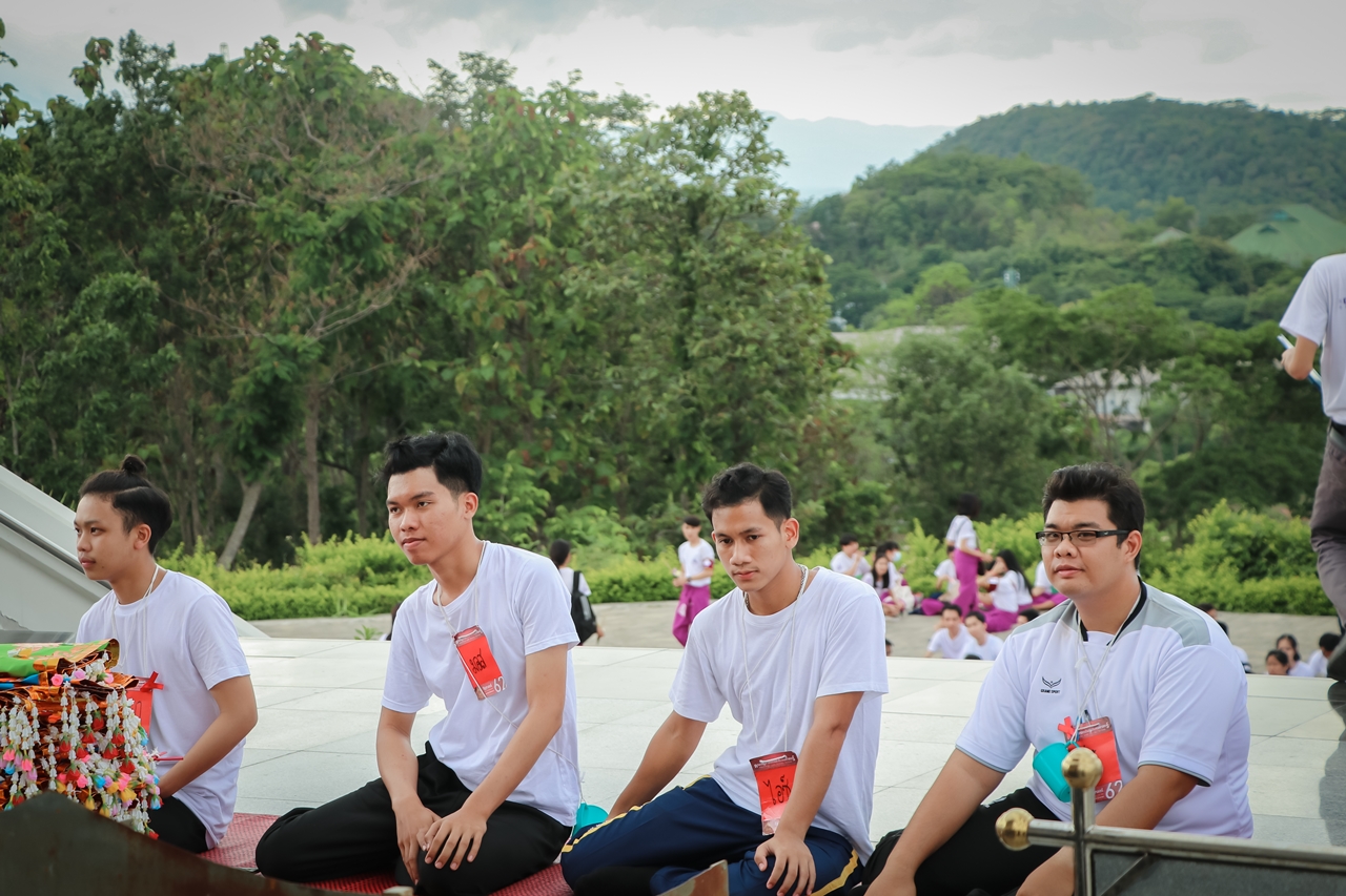 หน่วยกิจการนิสิตและทำนุบำรุงศิลปวัฒนธรรม พร้อมด้วยสโมสรนิสิต คณะรัฐศาสตร์และสังคมศาสตร์ มหาวิทยาลัยพะเยา ร่วมจัดกิจกรรม “ตานตุงหลวง บวงสรวงพระพุทธภุชคารักษ์”