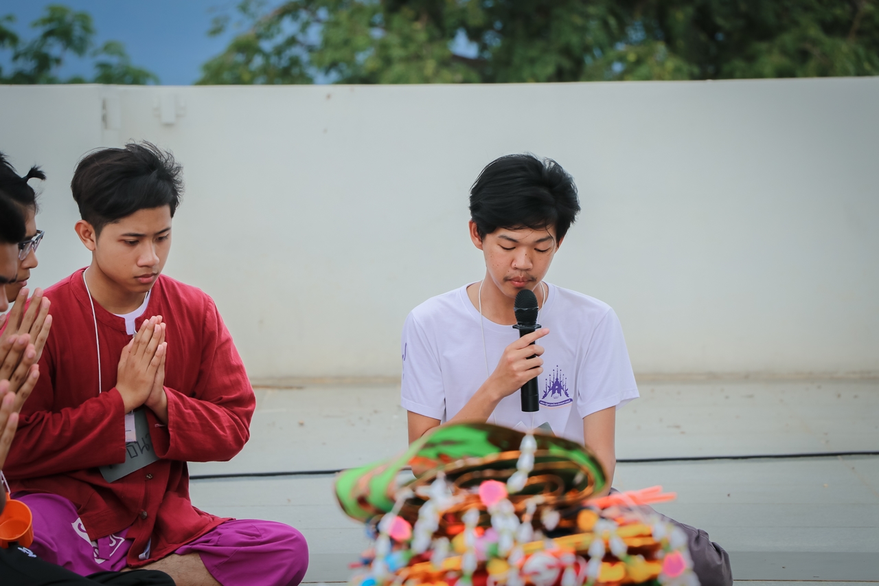 หน่วยกิจการนิสิตและทำนุบำรุงศิลปวัฒนธรรม พร้อมด้วยสโมสรนิสิต คณะรัฐศาสตร์และสังคมศาสตร์ มหาวิทยาลัยพะเยา ร่วมจัดกิจกรรม “ตานตุงหลวง บวงสรวงพระพุทธภุชคารักษ์”