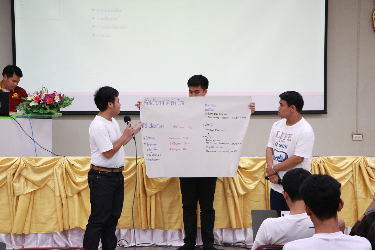 คณะรัฐศาสตร์และสังคมศาสตร์ มหาวิทยาลัยพะเยา ดำเนินการจัดโครงการกิจกรรมเสริมสร้างพัฒนานิสิต สาขาวิชารัฐศาสตร์