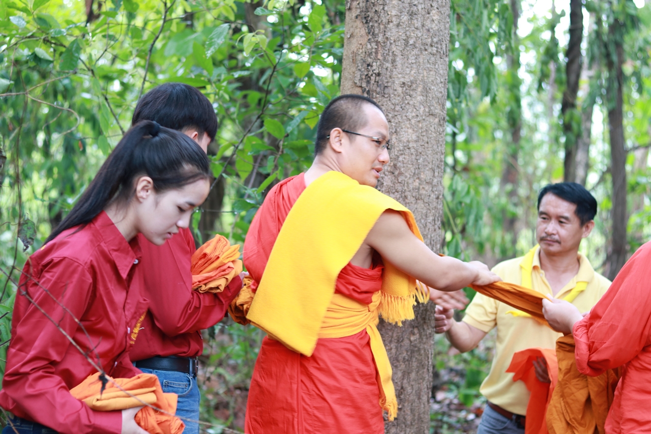 คณะรัฐศาสตร์และสังคมศาสตร์ มหาวิทยาลัยพะเยา จัดโครงการบวชต้นไม้ เพื่ออนุรักษ์ป่า อนุรักษ์น้ำ : จากแรงศรัทธาสู่การบวชป่าชุมชน