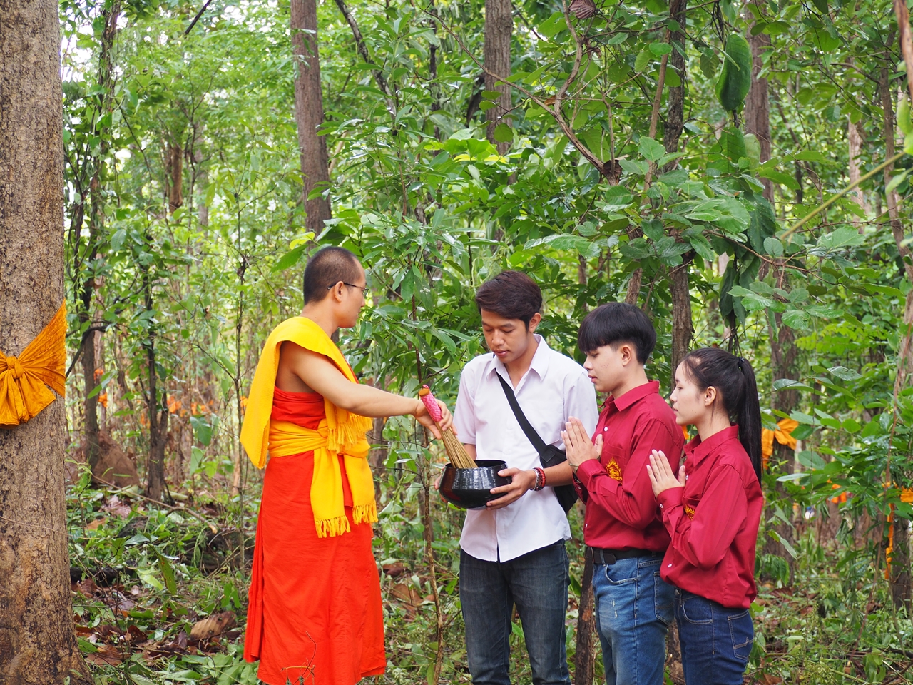 คณะรัฐศาสตร์และสังคมศาสตร์ มหาวิทยาลัยพะเยา จัดโครงการบวชต้นไม้ เพื่ออนุรักษ์ป่า อนุรักษ์น้ำ : จากแรงศรัทธาสู่การบวชป่าชุมชน