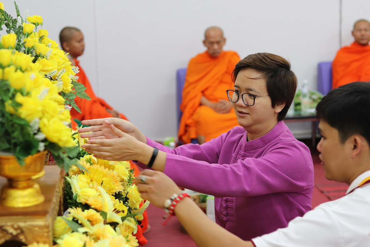 คณะรัฐศาสตร์และสังคมศาสตร์ มหาวิทยาลัยพะเยา จัดงานทำบุญครบรอบ 5 ปี คณะรัฐศาสตร์และสังคมศาสตร์