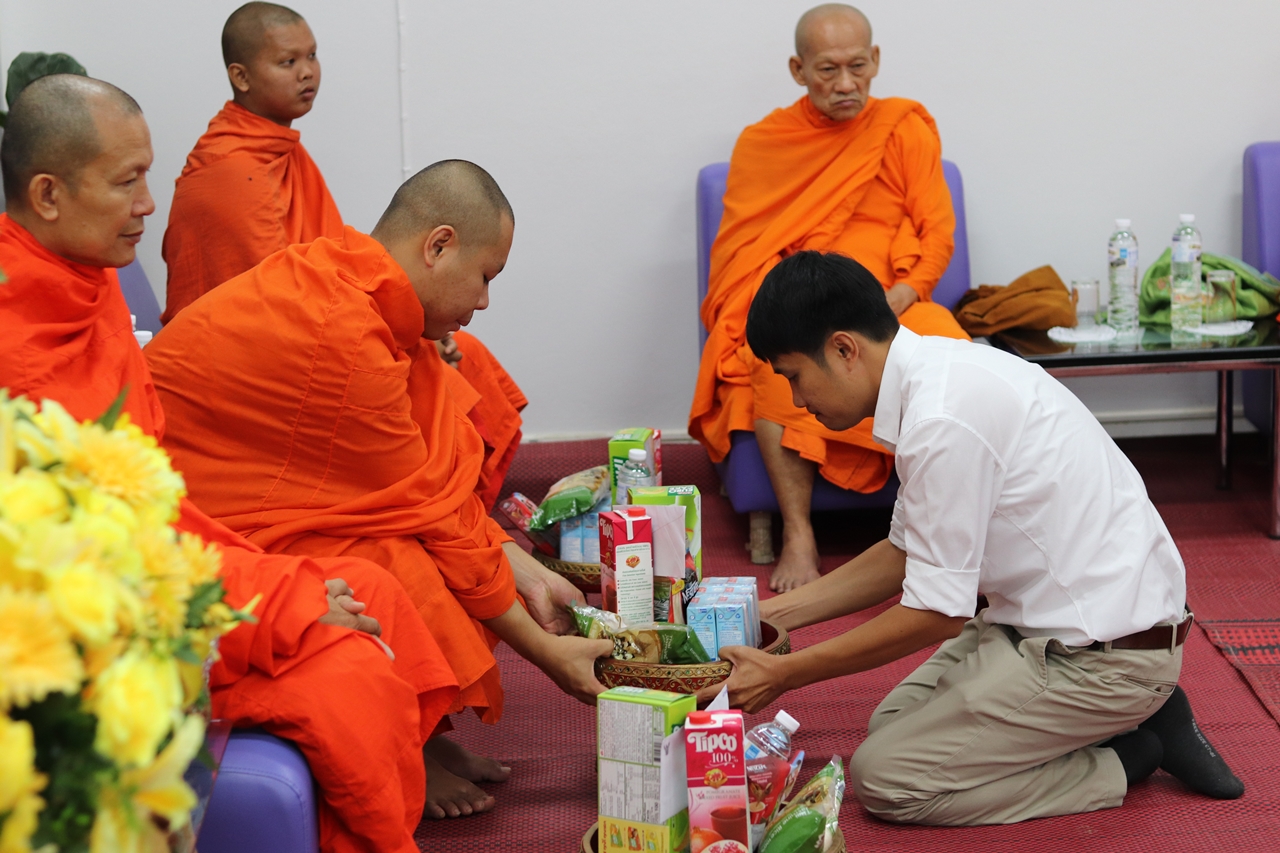 คณะรัฐศาสตร์และสังคมศาสตร์ มหาวิทยาลัยพะเยา จัดงานทำบุญครบรอบ 5 ปี คณะรัฐศาสตร์และสังคมศาสตร์