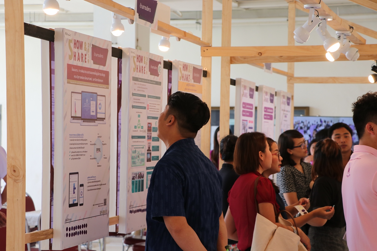คณะรัฐศาสตร์และสังคมศาสตร์ มหาวิทยาลัยพะเยา เข้าร่วมกิจกรรม SHOW & SHARE UPKM 2019 ครั้งที่ 1