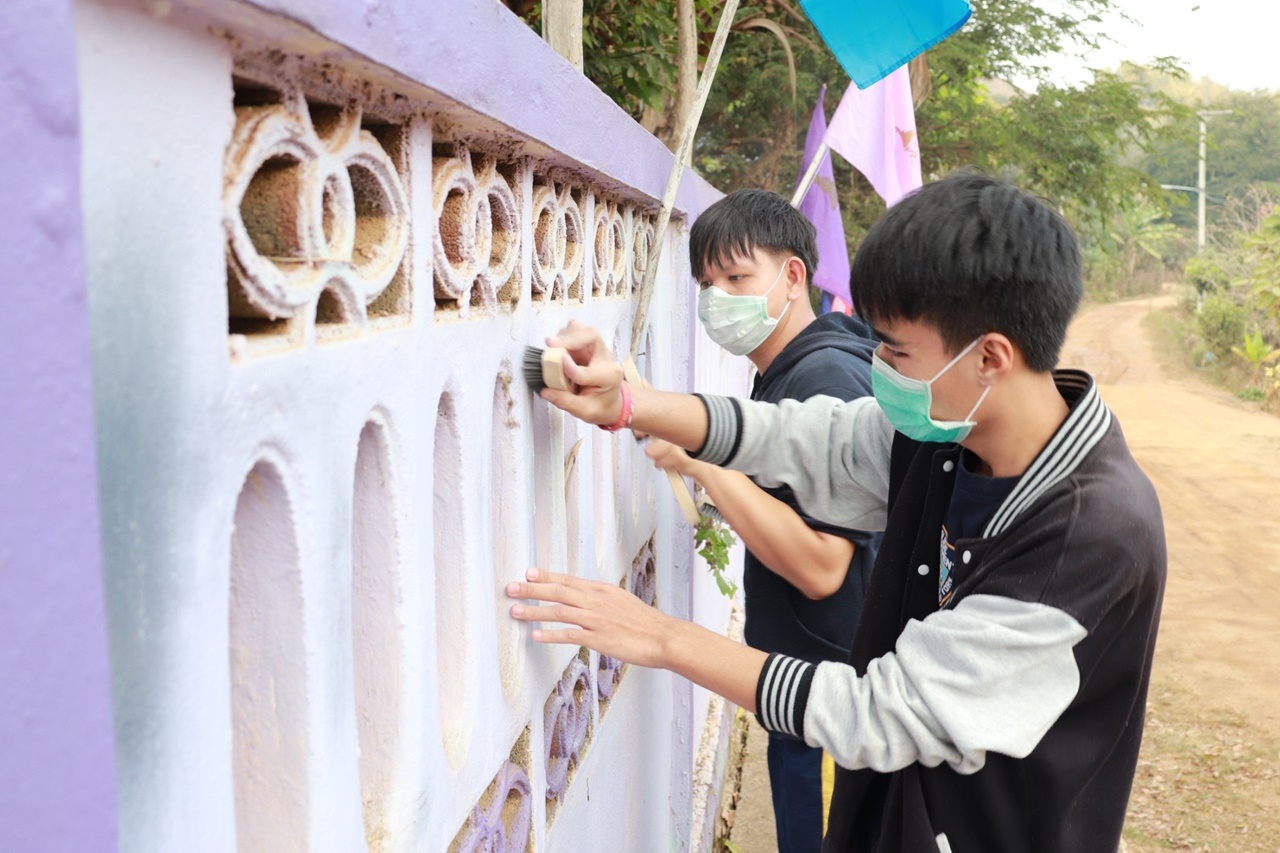 หน่วยกิจการนิสิต และสโมสรนิสิตคณะรัฐศาสตร์และสังคมศาสตร์ มหาวิทยาลัยพะเยา  ดำเนินโครงการส่งเสริมและพัฒนานิสิต กิจกรรมที่ 1 รัฐ-พัฒสัมพันธ์สร้างการเรียนรู้สู่ชุมชน ณ โรงเรียนริมวัง 2 ตำบลป่าหุ่ง อำเภอพาน จังหวัดเชียงราย