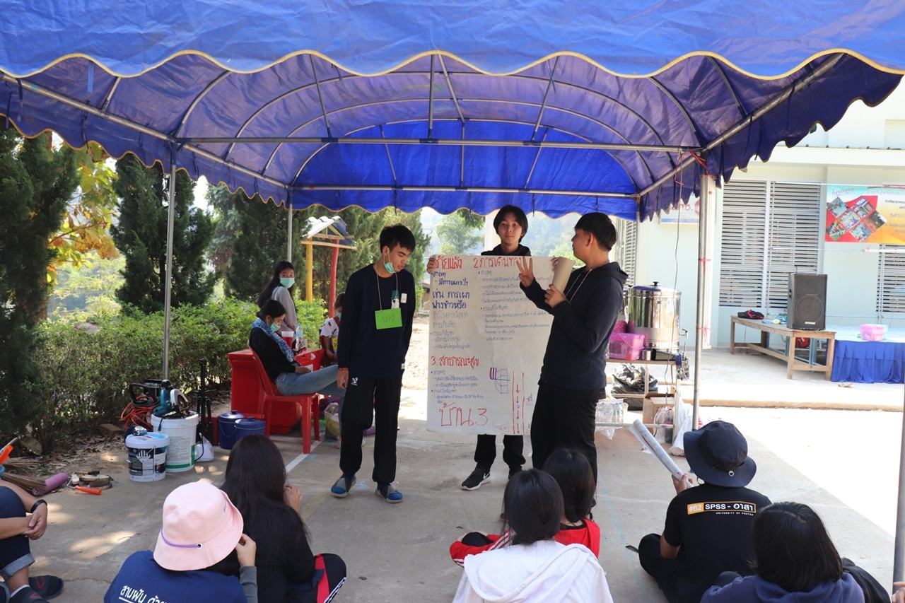 หน่วยกิจการนิสิต และสโมสรนิสิตคณะรัฐศาสตร์และสังคมศาสตร์ มหาวิทยาลัยพะเยา  ดำเนินโครงการส่งเสริมและพัฒนานิสิต กิจกรรมที่ 1 รัฐ-พัฒสัมพันธ์สร้างการเรียนรู้สู่ชุมชน ณ โรงเรียนริมวัง 2 ตำบลป่าหุ่ง อำเภอพาน จังหวัดเชียงราย