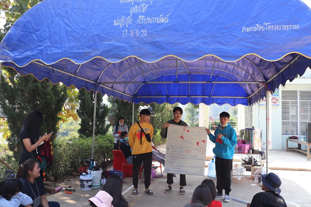 หน่วยกิจการนิสิต และสโมสรนิสิตคณะรัฐศาสตร์และสังคมศาสตร์ มหาวิทยาลัยพะเยา  ดำเนินโครงการส่งเสริมและพัฒนานิสิต กิจกรรมที่ 1 รัฐ-พัฒสัมพันธ์สร้างการเรียนรู้สู่ชุมชน ณ โรงเรียนริมวัง 2 ตำบลป่าหุ่ง อำเภอพาน จังหวัดเชียงราย