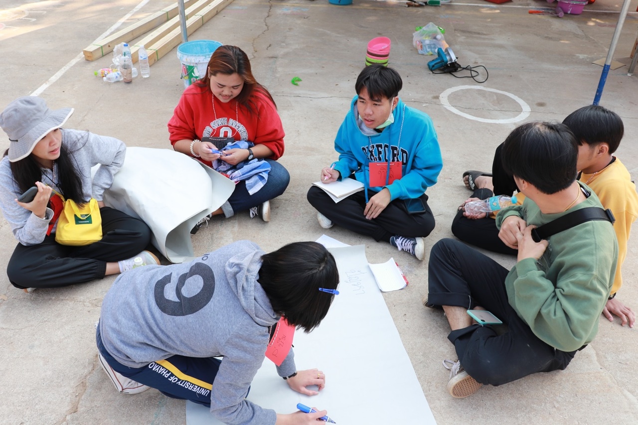 หน่วยกิจการนิสิต และสโมสรนิสิตคณะรัฐศาสตร์และสังคมศาสตร์ มหาวิทยาลัยพะเยา  ดำเนินโครงการส่งเสริมและพัฒนานิสิต กิจกรรมที่ 1 รัฐ-พัฒสัมพันธ์สร้างการเรียนรู้สู่ชุมชน ณ โรงเรียนริมวัง 2 ตำบลป่าหุ่ง อำเภอพาน จังหวัดเชียงราย