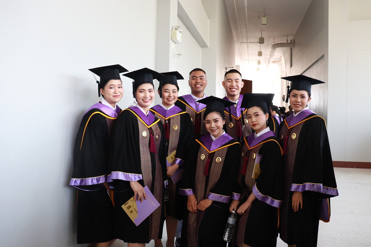 คณะรัฐศาสตร์และสังคมศาสตร์ ดำเนินการฝึกซ้อมและเตรียมความพร้อมเข้ารับพระราชทานปริญญาบัตร  ประจำปีการศึกษา 2561