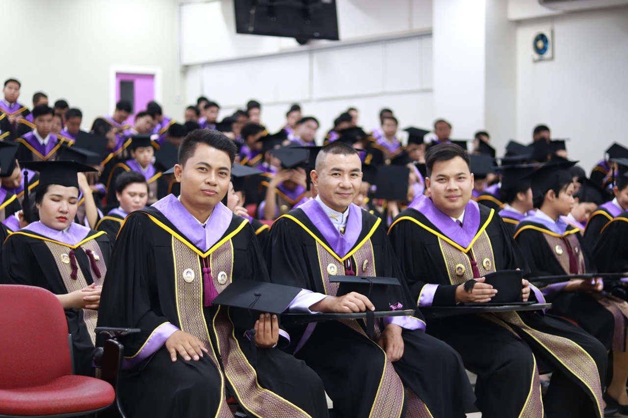 คณะรัฐศาสตร์และสังคมศาสตร์ ดำเนินการฝึกซ้อมและเตรียมความพร้อมเข้ารับพระราชทานปริญญาบัตร  ประจำปีการศึกษา 2561