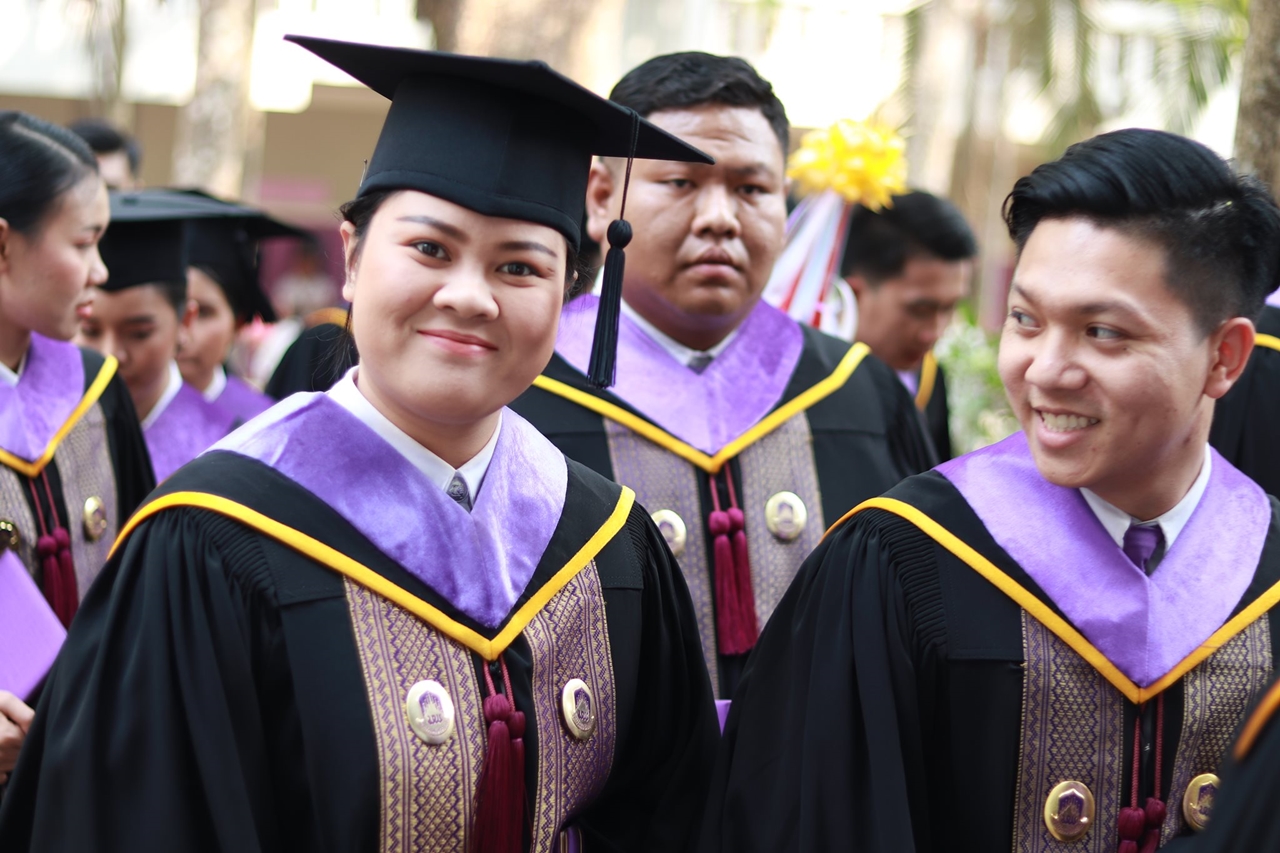 คณะรัฐศาสตร์และสังคมศาสตร์ ดำเนินการฝึกซ้อมและเตรียมความพร้อมเข้ารับพระราชทานปริญญาบัตร  ประจำปีการศึกษา 2561