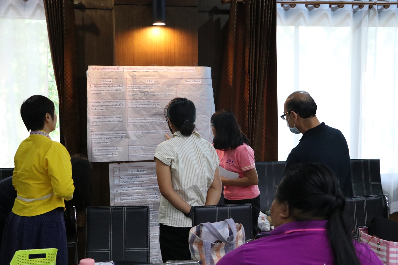 คณะรัฐศาสตร์และสังคมศาสตร์ มหาวิทยาลัยพะเยา ดำเนินโครงการพัฒนาและจัดทำแผนคณะรัฐศาสตร์และสังคมศาสตร์