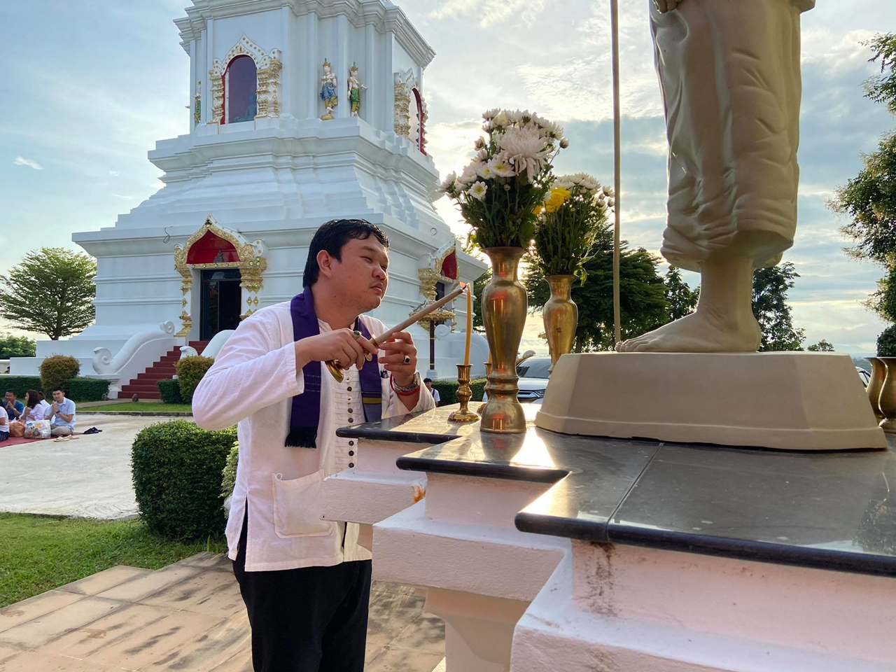 คณะรัฐศาสตร์และสังคมศาสตร์ มหาวิทยาลัยพะเยา ร่วมประเพณีตักบาตรเทโวโรหณะ เนื่องในวันมหาปวารณาออกพรรษา ประจำปี 2563