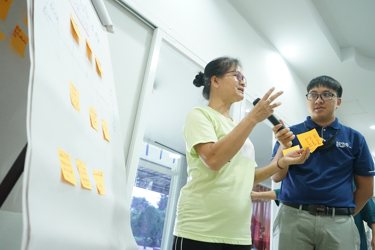 แอพพลิเคชั่นบริการคำปรึกษาสำหรับการจัดสวัสดิการสังคมเฉพาะบุคคลแก่แรงงานนอกระบบ