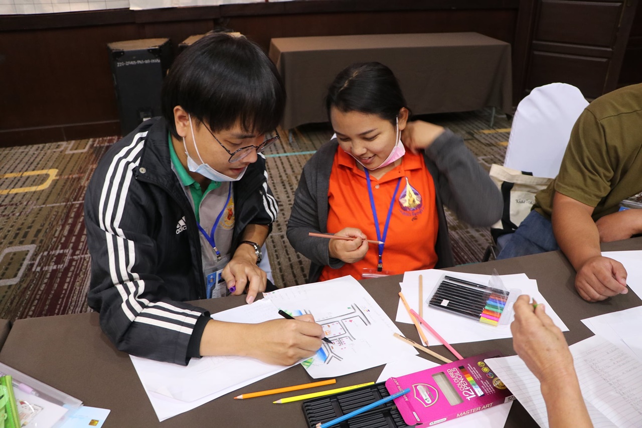 1 ตำบล 1 มหาวิทยาลัย “การวางแผนร่วมกันระหว่างบัณฑิต นิสิต และประชาชนที่ได้รับการจ้างงานผ่านโครงการ” คณะรัฐศาสตร์และสังคมศาสตร์