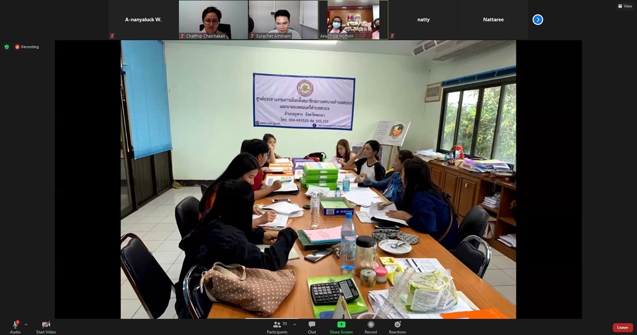 การติดตามและประเมินผลการดำเนินงาน ครั้งนี้ 1 มหาวิทยาลัยสู่ตำบล สร้างรากแก้วให้ประเทศ (U2T) คณะรัฐศาสตร์และสังคมศาสตร์ มหาวิทยาลัยพะเยา