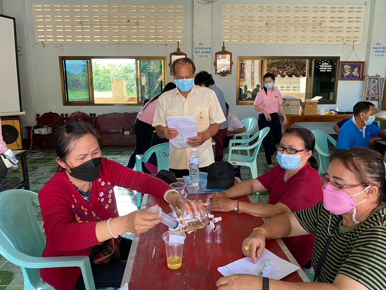 คณะรัฐศาสตร์และสังคมศาสตร์ ดำเนินโครงการ "การส่งเสริมสวัสดิการสังคมแบบบูรณาการด้วยข้อมูลองค์รวมระดับตำบล" กิจกรรมที่ 5 ตำบลเวียง