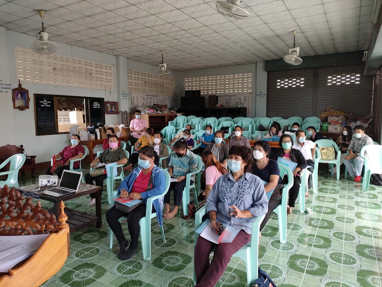 คณะรัฐศาสตร์และสังคมศาสตร์ ดำเนินโครงการ "การส่งเสริมสวัสดิการสังคมแบบบูรณาการด้วยข้อมูลองค์รวมระดับตำบล" กิจกรรมที่ 5 ตำบลเวียง