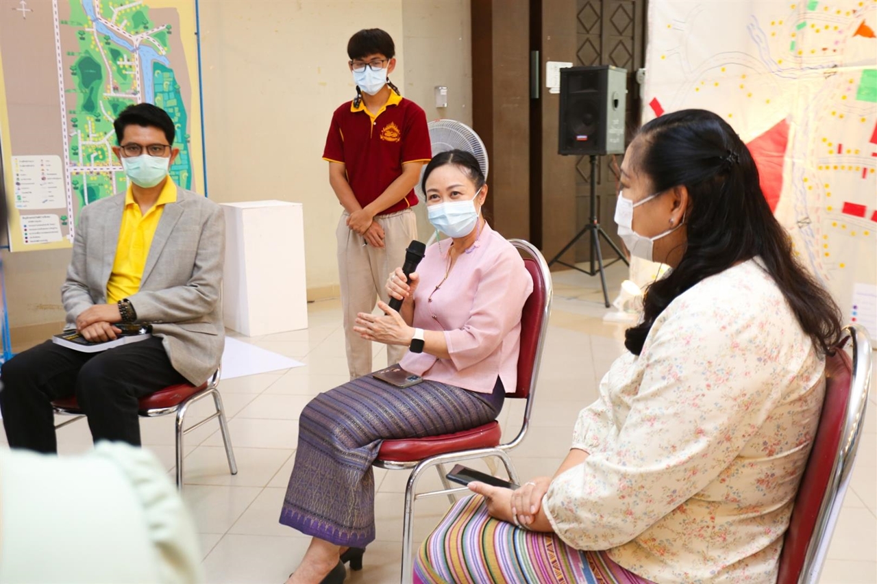 คณะรัฐศาสตร์และสังคมศาสตร์ ร่วมกับ คณะเทคโนโลยีสารสนเทศและการสื่อสาร จัดกิจกรรม การนำเสนอผลงานต่อผู้บริหารมหาวิทยาลัย