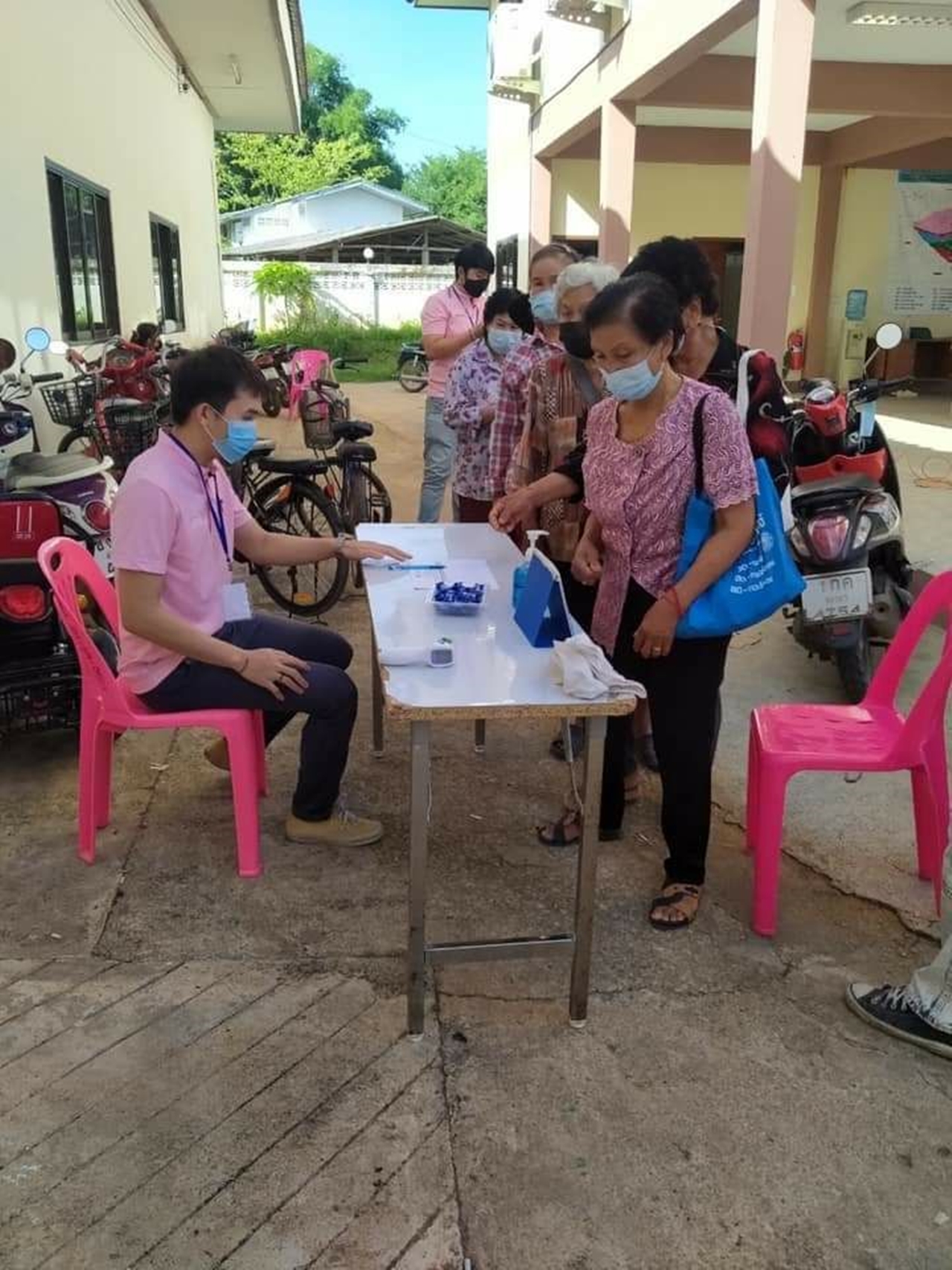 คณะรัฐศาสตร์และสังคมศาสตร์ ดำเนินโครงการ "การส่งเสริมสวัสดิการสังคมแบบบูรณาการด้วยข้อมูลองค์รวมระดับตำบล" กิจกรรมที่ 5 ตำบลคือเวียง