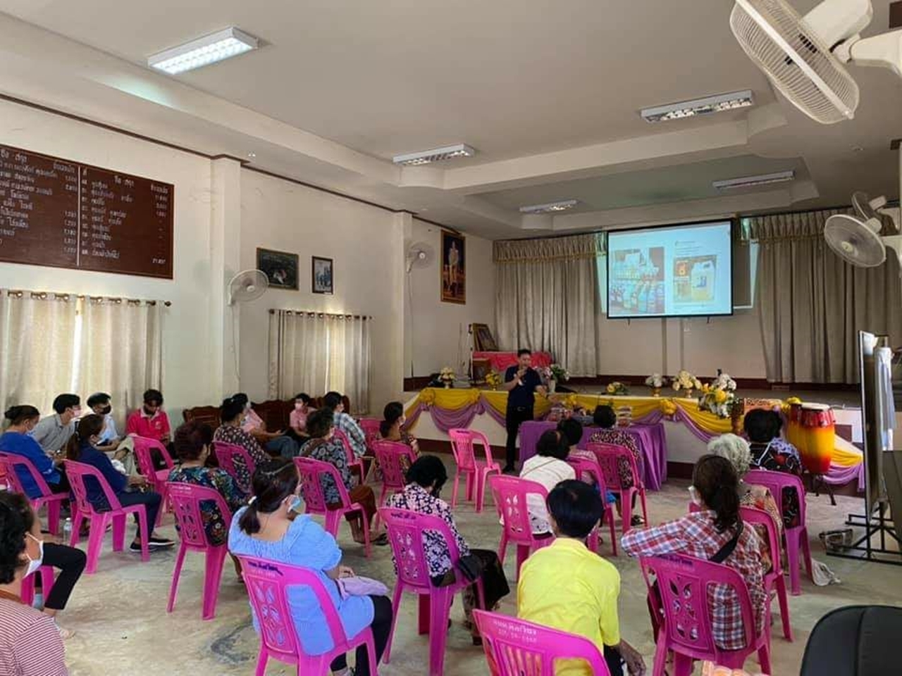 คณะรัฐศาสตร์และสังคมศาสตร์ ดำเนินโครงการ "การส่งเสริมสวัสดิการสังคมแบบบูรณาการด้วยข้อมูลองค์รวมระดับตำบล" กิจกรรมที่ 5 ตำบลคือเวียง