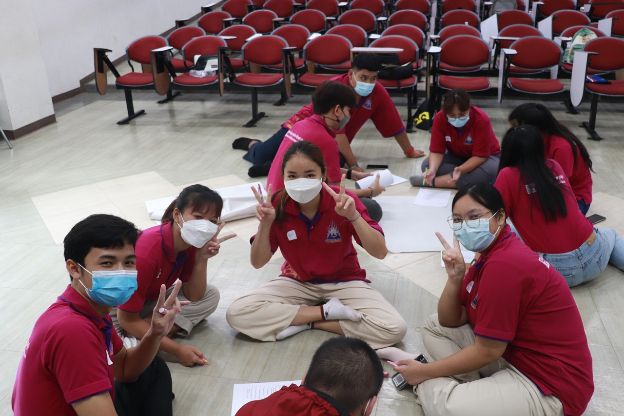 หน่วยกิจการนิสิตและสโมสรนิสิต คณะรัฐศาสตร์และสังคมศาสตร์ มหาวิทยาลัยพะเยา ดำเนินโครงการพัฒนาศักยภาพผู้นำนิสิต 